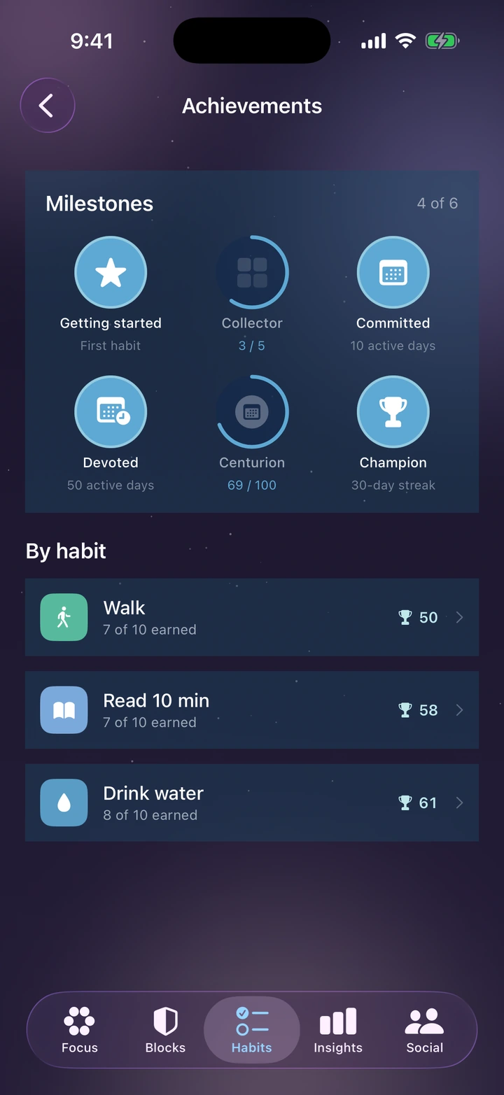 A screen from Kove.